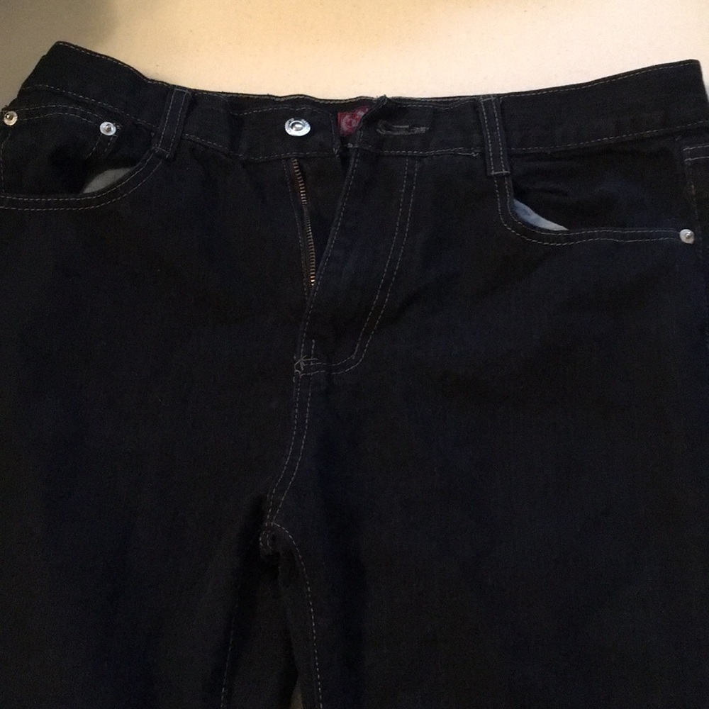 Black pants made by Cambridge classics.